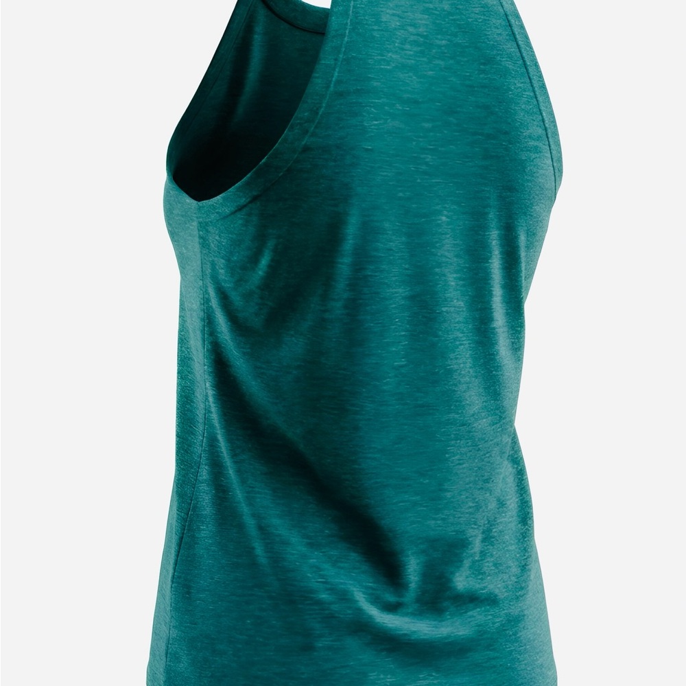 Green Sleeveless Tank Top in Jade Green - Small, Like New - Picture 3 of 3